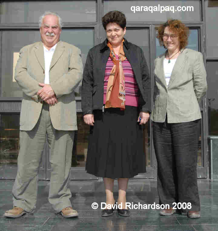 David and Sue with Marinika Babanazarova