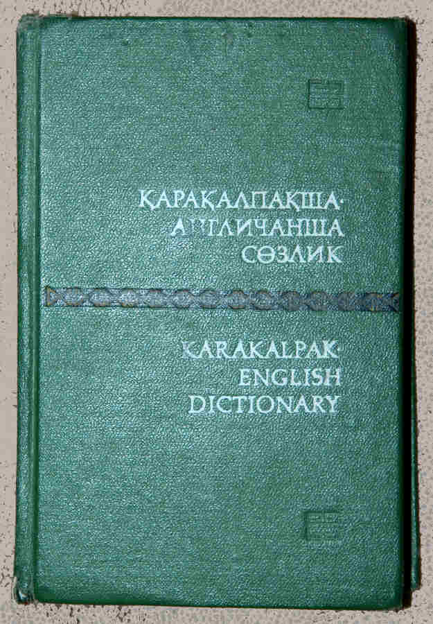 Qaraqalpaq dictionary