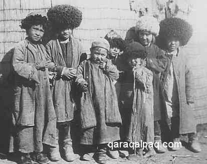 Qaraqalpaq children in the 1920's