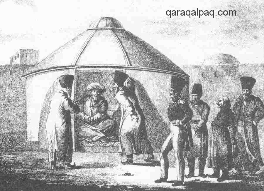The yurt of Muhammad Rahim Khan at Khiva