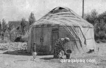 Pre-1960 Qaraqalpaq yurt