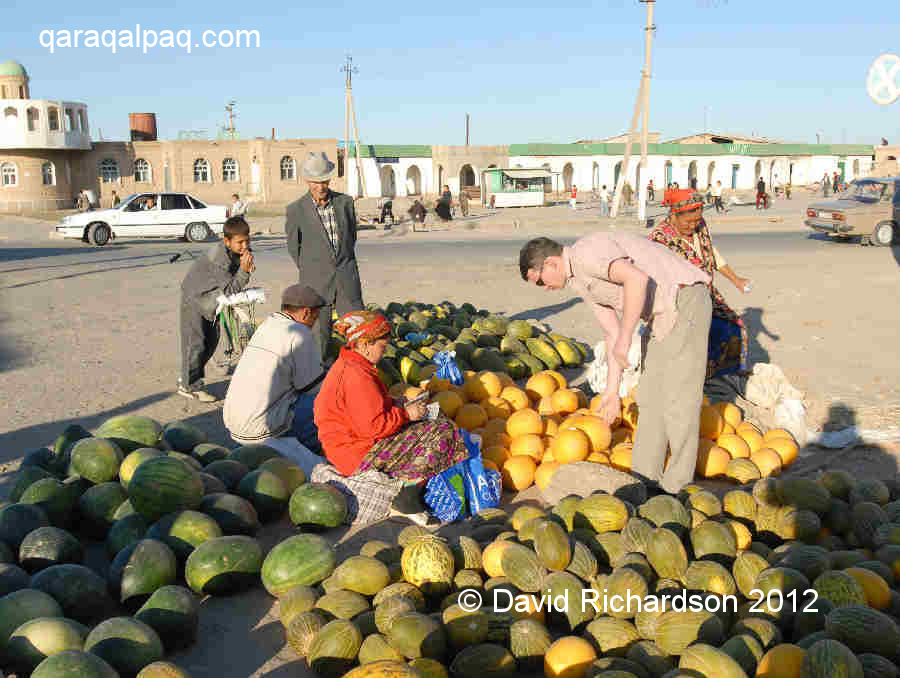 Buying melons